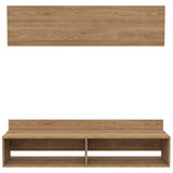 Panel de TV Ravena Miel 137.7x134.6cm Para TV hasta 60 Pulgadas - Muebles de TV | Bylmo