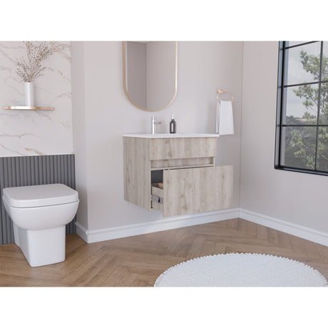 Mueble para Lavamanos Aydin Ceniza 59.1x52cm Sin Lavamanos - Muebles para Lavamanos | Bylmo