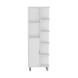 Armario de Baño Tain Blanco 53.2x160cm con Entrepaños - Muebles para Baño | Bylmo