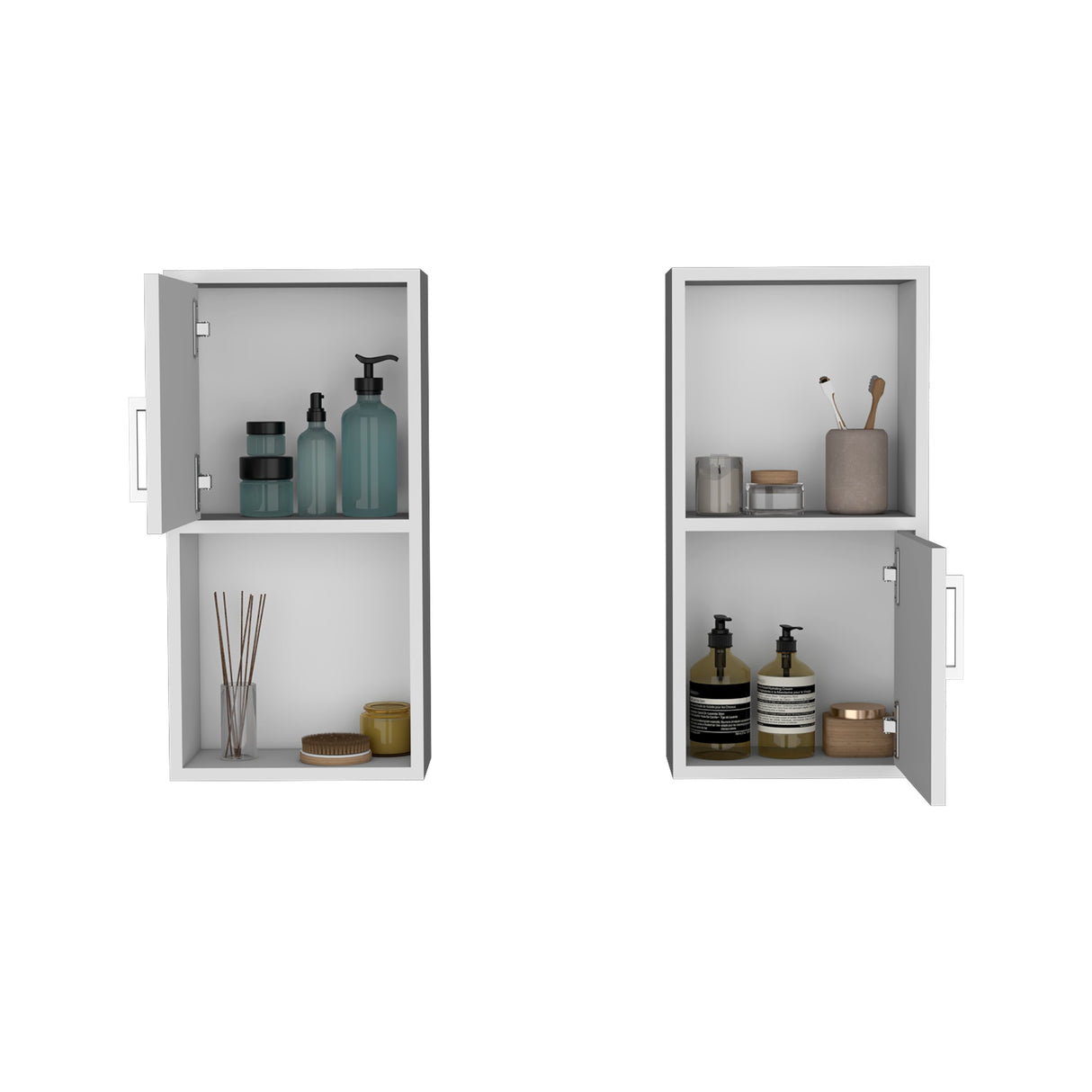 Estanteria para Baño Bath Blanco 30x60.1cm sin Cajones y con Dos Entrepaños - OTROS MUEBLES PARA BANHO | Bylmo