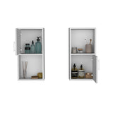 Estanteria para Baño Bath Blanco 30x60.1cm sin Cajones y con Dos Entrepaños - OTROS MUEBLES PARA BANHO | Bylmo