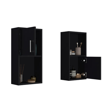 Estanteria para Baño Bath Wengue 30x60.1cm sin Cajones y con Dos Entrepaños - OTROS MUEBLES PARA BANHO | Bylmo