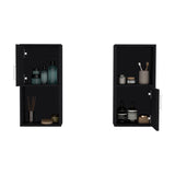 Estanteria para Baño Bath Wengue 30x60.1cm sin Cajones y con Dos Entrepaños - OTROS MUEBLES PARA BANHO | Bylmo