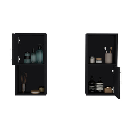 Estanteria para Baño Bath Wengue 30x60.1cm sin Cajones y con Dos Entrepaños - OTROS MUEBLES PARA BANHO | Bylmo