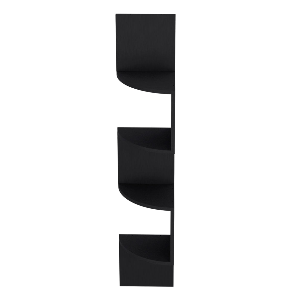 Repisa Rosset Wengue 25x131cm De Cuatro Niveles - Repisas y Percheros | Bylmo