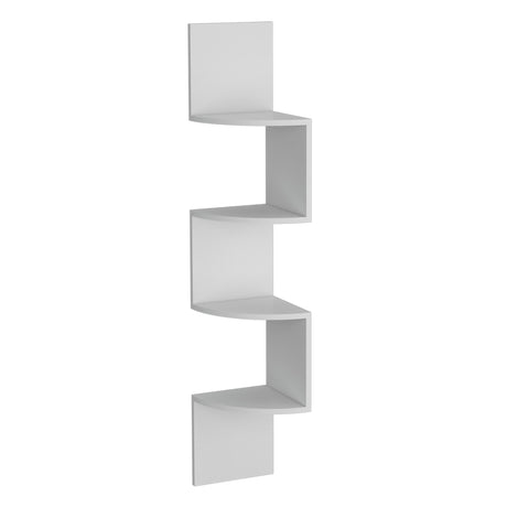 Repisa Rosset Blanco 25x131cm De Cuatro Niveles - REPISAS | Bylmo