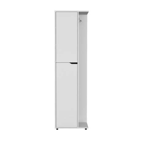 Organizador de Aseo Austin Blanco 51.2x181.2cm con Dos Puertas - Muebles de Aseo y Ropas | Bylmo