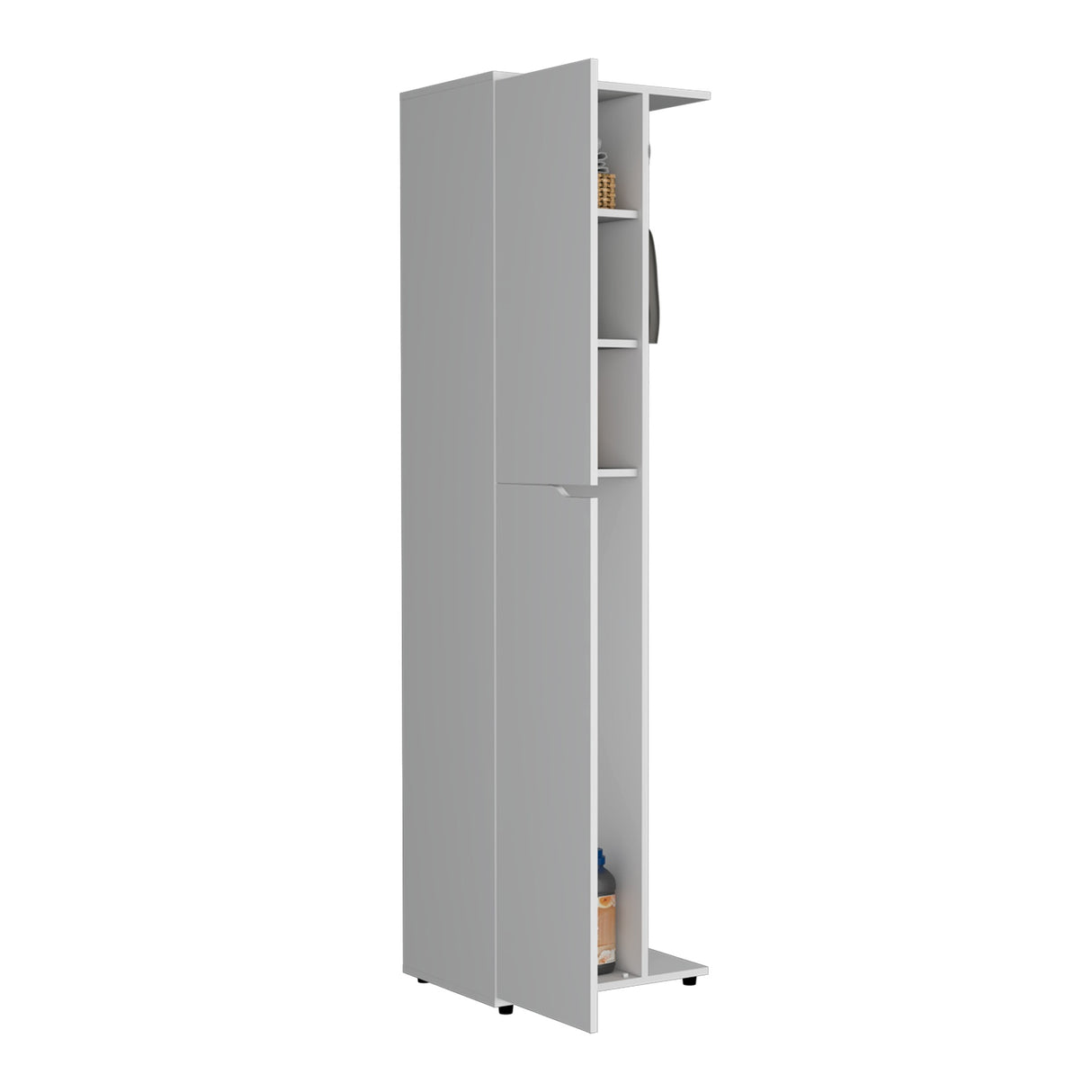 Organizador de Aseo Austin Blanco 51.2x181.2cm con Dos Puertas - Muebles de Aseo y Ropas | Bylmo