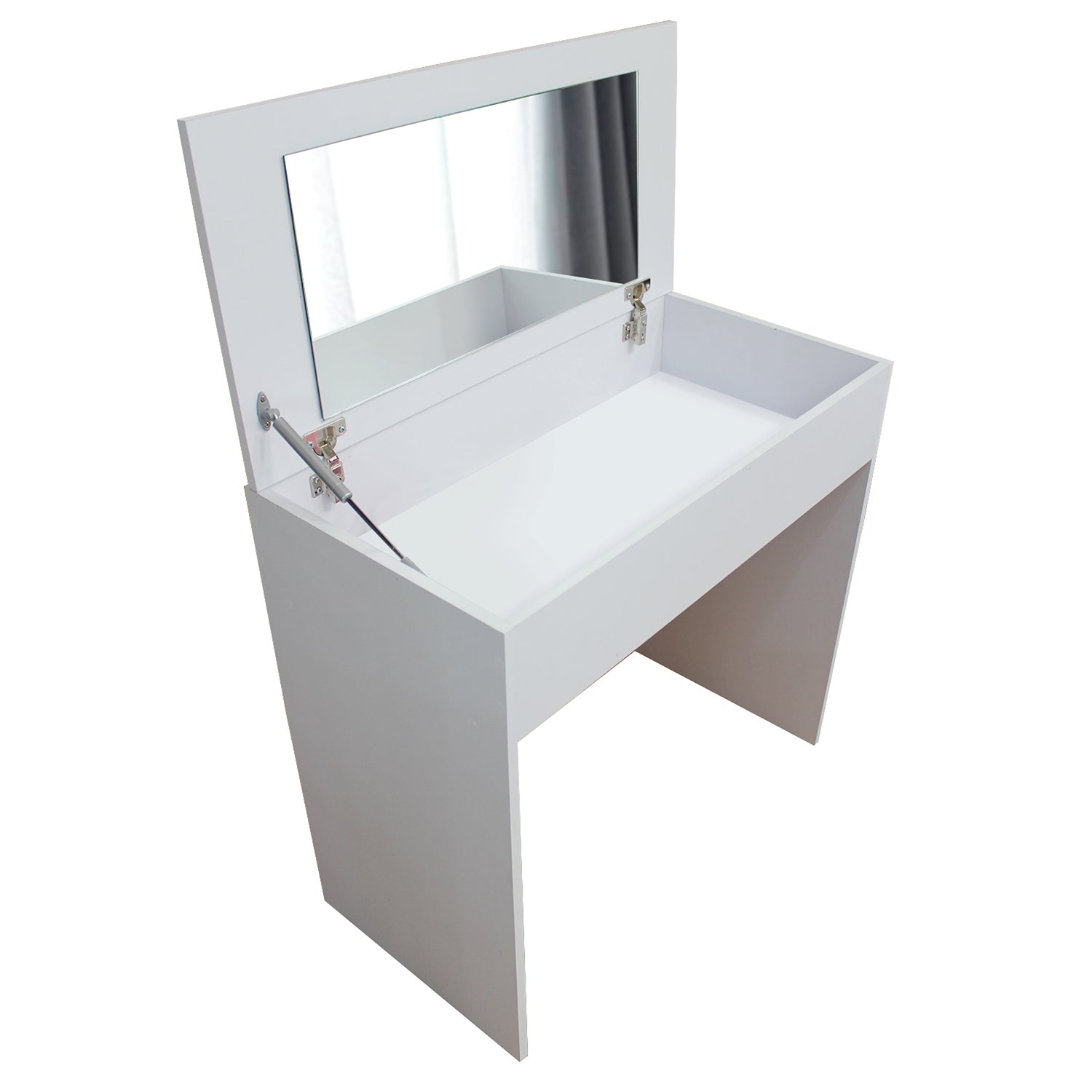 Tocador Marcoma Blanco 76x80cm con Puff Multicolor - Tocadores | Bylmo