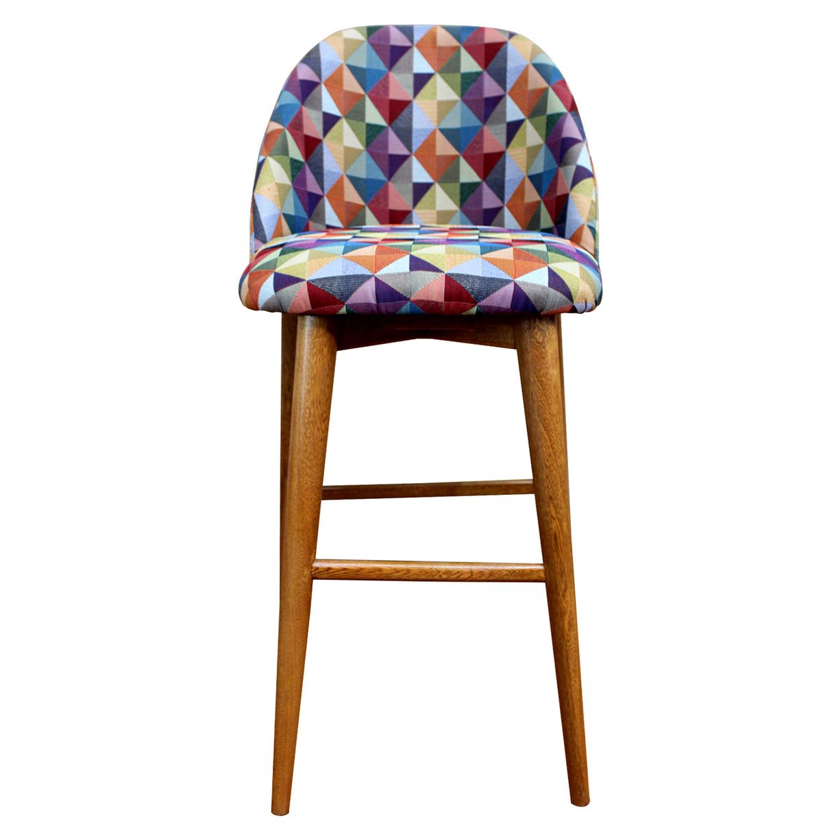 Set x 2 Sillas de Bar Abarra Multicolor 100x45cm con Espaldar - Sillas y Butacos | Bylmo