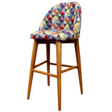 Set x 2 Sillas de Bar Abarra Multicolor 100x45cm con Espaldar - Sillas y Butacos | Bylmo