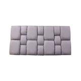 Cabecero Flotante Kramer Gris Claro 160x60cm Para Cama Queen - Cabeceros | Bylmo