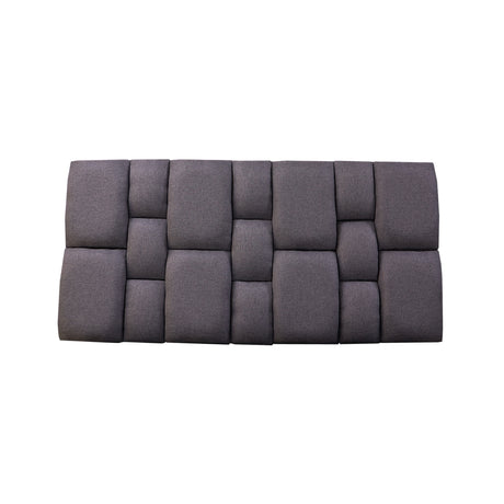 Cabecero Flotante Kramer Gris Oscuro 200x60cm Para Cama King - Cabeceros | Bylmo