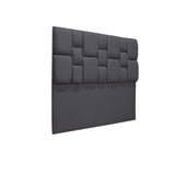 Cabecero de Piso Kramer Gris Oscuro 160x110cm Para Cama Queen - Cabeceros | Bylmo