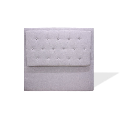 Cabecero de Piso Kaser Gris Claro 100x110cm Para Cama Sencilla - Cabeceros | Bylmo