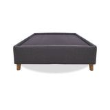 Base Cama Zehnder Gris Oscuro 100x190cm Sencillo - Camas | Bylmo