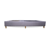 Base Cama Zehnder Gris Claro 100x190cm Sencillo - Camas | Bylmo