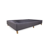 Base Cama Zehnder Gris Oscuro 140x190cm Doble - Camas | Bylmo