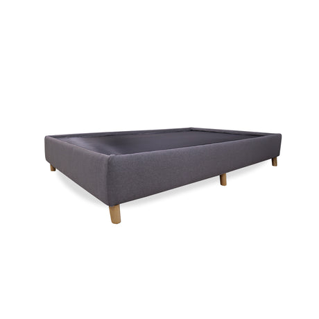 Base Cama Zehnder Gris Oscuro 140x190cm Doble - Camas | Bylmo