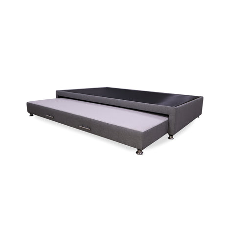 Cama Tarima Zehnder Gris Oscuro 100x190cm Sencillo - Camas | Bylmo