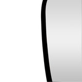 Espejo Niza Asimétrico Negro 70x90cm con Marco en Madera MDF - Espejos Decorativos | Bylmo