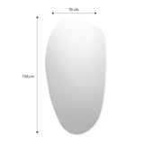 Espejo Monaco Asimétrico 70x150cm Sin Marco - Espejos Decorativos | Bylmo