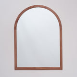 Espejo Visee Arco Superior Tabaco 80x120cm con Marco en Madera - Espejos Decorativos | Bylmo
