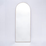 Espejo Ibiza Arco Superior Dorado 50x150cm con Marco Metálico - Espejos Decorativos | Bylmo