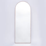 Espejo Ibiza Arco Superior Cobre 60x160cm con Marco Metálico - Espejos Decorativos | Bylmo
