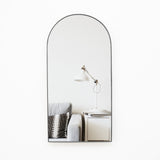 Espejo de Pared Ibiza Plata 70x170cm Arco Superior con Marco Metalico - ESPEJOS DE PARED | Bylmo