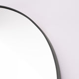 Espejo Visee Ovalado Negro 50x150cm con Marco Metálico - Espejos Decorativos | Bylmo