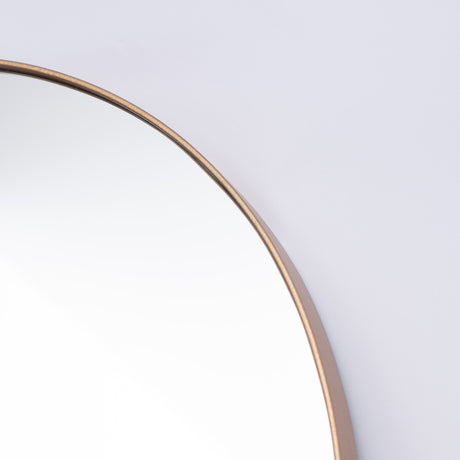 Espejo Visee Ovalado Dorado 50x150cm con Marco Metálico - Espejos Decorativos | Bylmo