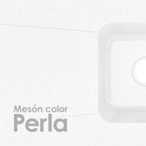 Mesón De Cocina Eco Granito Perla 120x16.4cm Con Pozuelo Para Lado Izquiedo - Mesones de Cocina | Bylmo