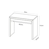 Escritorio Tokio Rustico 90x74.5cm con Un Cajón - Escritorios | Bylmo