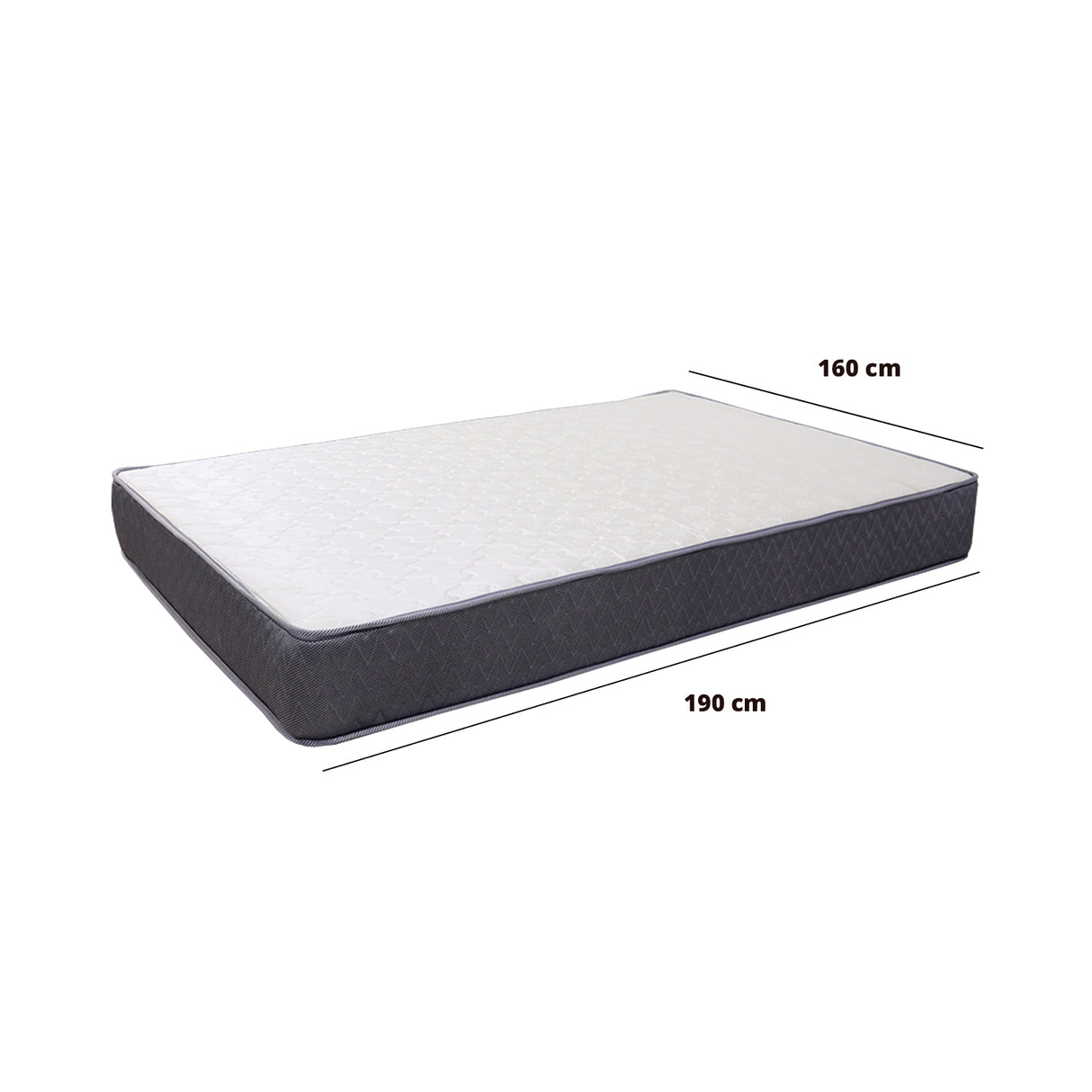 Colchón Tanner Medio Queen 160x190 cm Doble Faz - Colchones | Bylmo