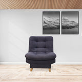 Poltrona Hofmann Gris 70x90cm Reclinable - Sofas y Poltronas | Bylmo