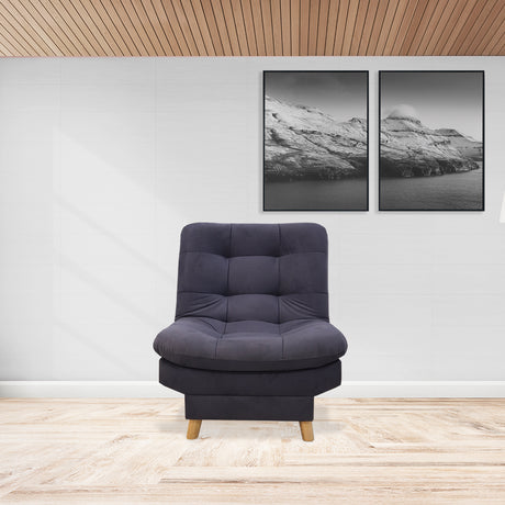 Poltrona Hofmann Gris 70x90cm Reclinable - Sofas y Poltronas | Bylmo