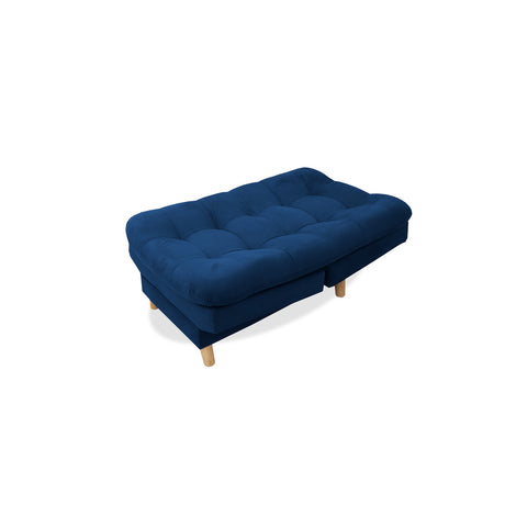 Poltrona Hofmann Azul Petróleo 70x90cm Reclinable - Sofas y Poltronas | Bylmo
