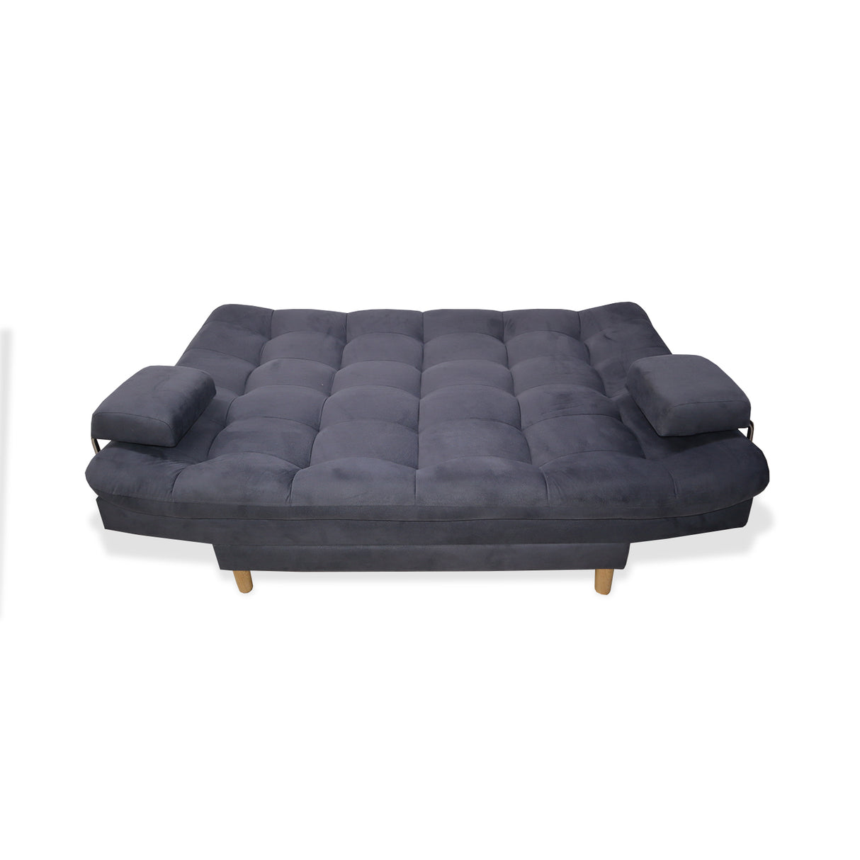Sofacama Hauser Gris 185x90cm de Tres Puestos - Sofas y Poltronas | Bylmo