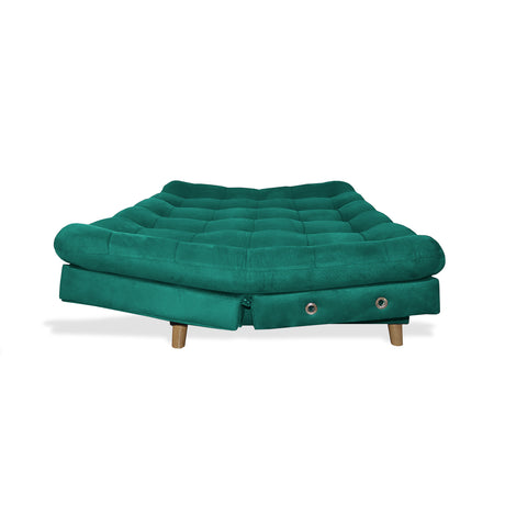 Sofacama Hauser Verde 185x90cm de Tres Puestos - Sofas y Poltronas | Bylmo