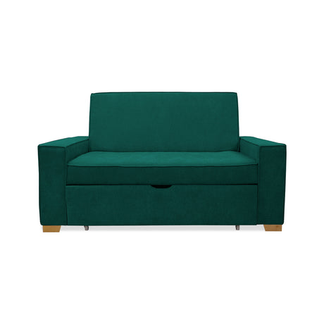 Sofacama Hofer Verde 170x94cm de Dos Puestos - Sofas y Poltronas | Bylmo