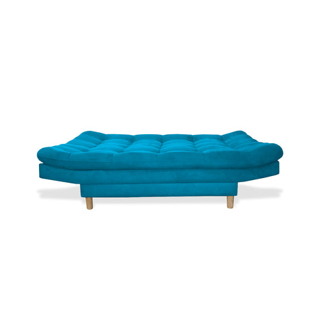 Sofacama Hofmann Turquesa 185x90cm de Tres Puestos - Sofas y Poltronas | Bylmo