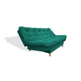 Sofacama Hofmann Verde 185x90cm de Tres Puestos - Sofas y Poltronas | Bylmo