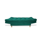 Sofacama Hofmann Verde 185x90cm de Tres Puestos - Sofas y Poltronas | Bylmo