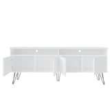 Rack de TV Liberty Blanco 166x12cm Para TV de 60 Pulgadas - Muebles de TV | Bylmo