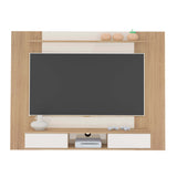 Panel de TV Nevada Roble 140x18cm Para TV de 75 Pulgadas - Muebles de TV | Bylmo