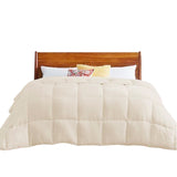 Edredón Ondino Blanco Crema Para Cama King 200x190cm - Tendidos y Cubrelechos | Bylmo