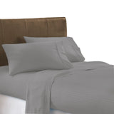 Edredón Ondino Gris Claro Blanco Para Cama Sencilla 90x190cm - Tendidos y Cubrelechos | Bylmo
