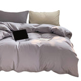 Duvet Lilis Gris Claro Para Cama Doble 140x190cm - Tendidos y Cubrelechos | Bylmo