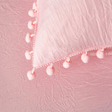 Edredón Boress Rosado Para Cama Sencilla 90x190cm - Tendidos y Cubrelechos | Bylmo